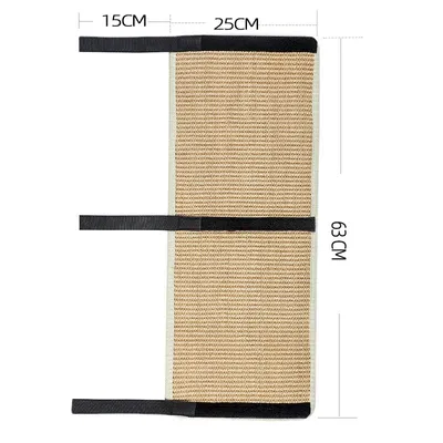 UAMLY Alfombrilla rascador para gatos con velcro