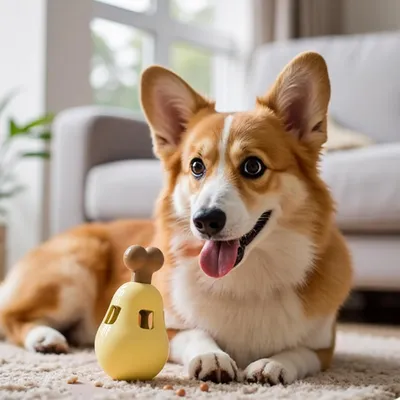 KPYTE Jouet distributeur de friandises pour chien