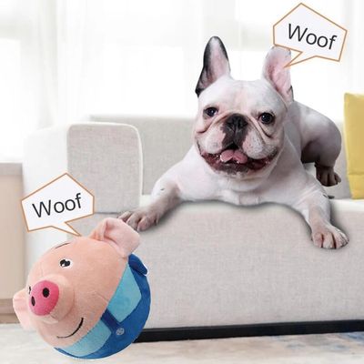 UAMLY Juguete interactivo para perros con modos de grabación y música