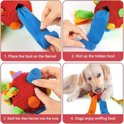 KPYTE Balle renifleur interactive pour chien