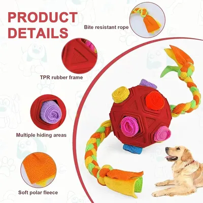 KPYTE Balle renifleur interactive pour chien