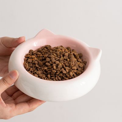 Gamelle en porcelaine en forme de chat