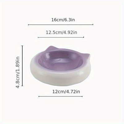 Gamelle en porcelaine en forme de chat
