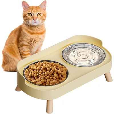 KPYTE Erhöhter Katzennapf