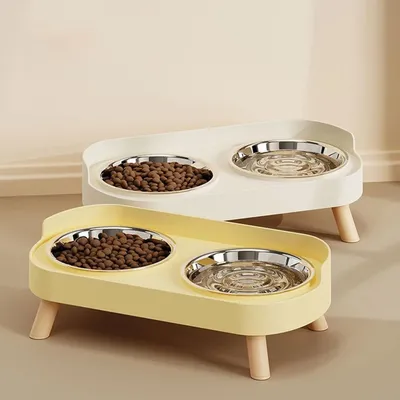 KPYTE Gamelle surélevée pour chat