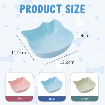 Ensemble de gamelles pour chat – plastique