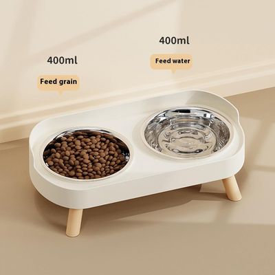 KPYTE Gamelle surélevée pour chat