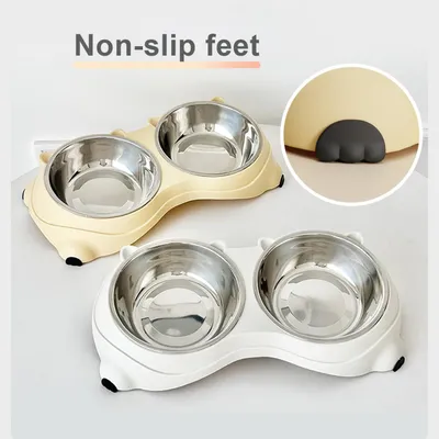 KPYTE Gamelle anti-renversement pour chat