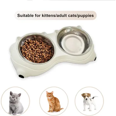 KPYTE Gamelle anti-renversement pour chat