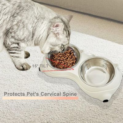 KPYTE Gamelle anti-renversement pour chat