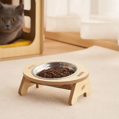 Gamelle surélevée pour chat