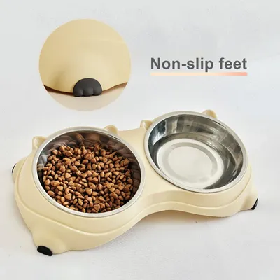 KPYTE Gamelle anti-renversement pour chat