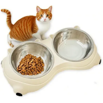 KPYTE Gamelle anti-renversement pour chat