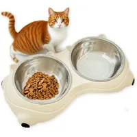 KPYTE Gamelle anti-renversement pour chat