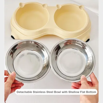 KPYTE Gamelle anti-renversement pour chat