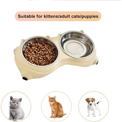 KPYTE Gamelle anti-renversement pour chat