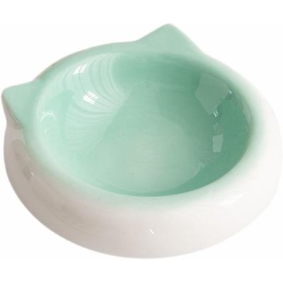 Gamelle en porcelaine en forme de chat