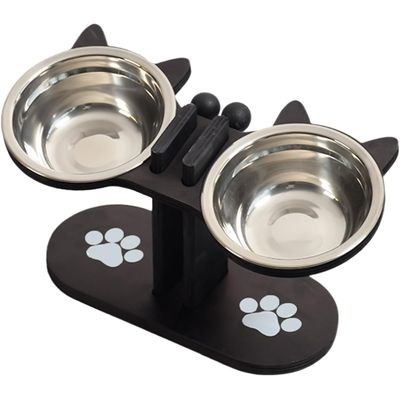 KPYTE Gamelle double inclinée pour chat