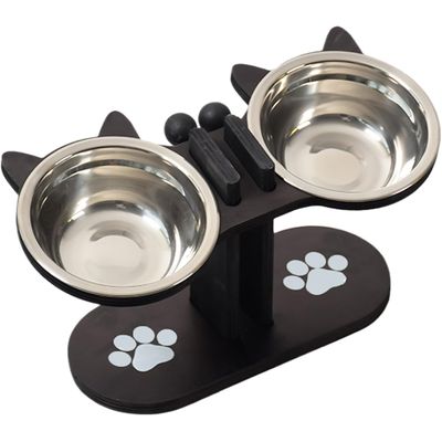 KPYTE Gamelle double inclinée pour chat