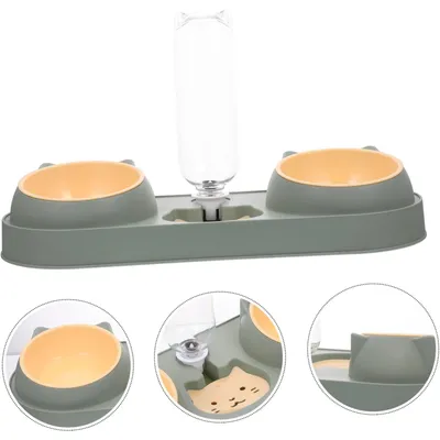 KPYTE Mangeoires et fontaines à eau pour chats et chiens