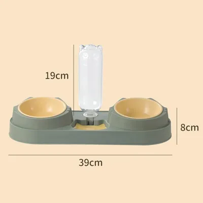 KPYTE Mangeoires et fontaines à eau pour chats et chiens