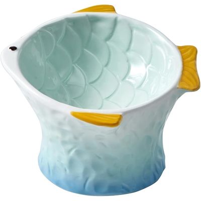 KPYTE Bol incliné en céramique pour chat