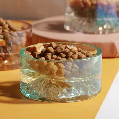 Bols à boire en verre pour hamster