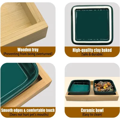 Gamelle pour hamster, en céramique