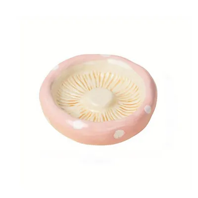 Bol pour hamster en forme de tête de champignon