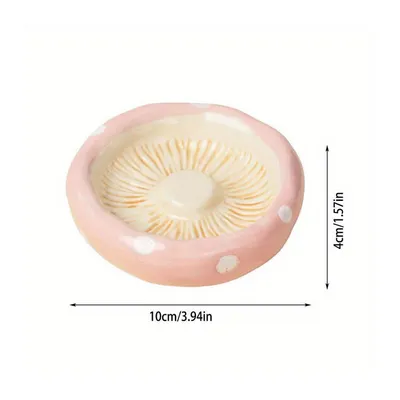 Bol pour hamster en forme de tête de champignon