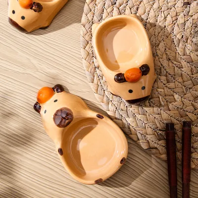 Mangeoire double en céramique pour hamster