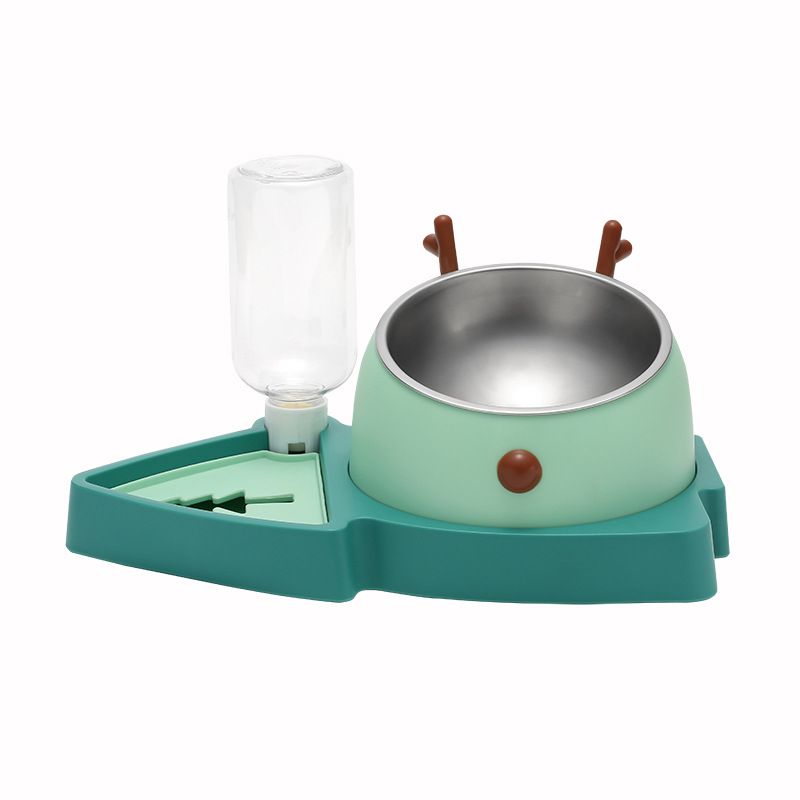 3-in-1 Katzennapf mit Wasserspender
