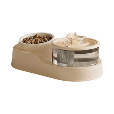 Distributeur d'eau pour chat 2 en 1