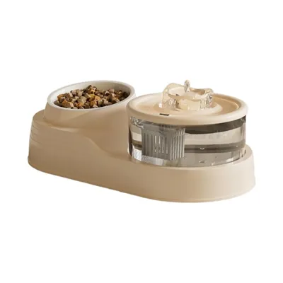 Distributeur d'eau pour chat 2 en 1