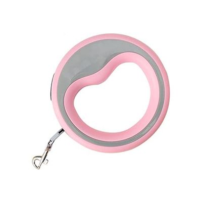 Laisse rétractable pour chien de 2,5 m, laisse de marche à 360°
