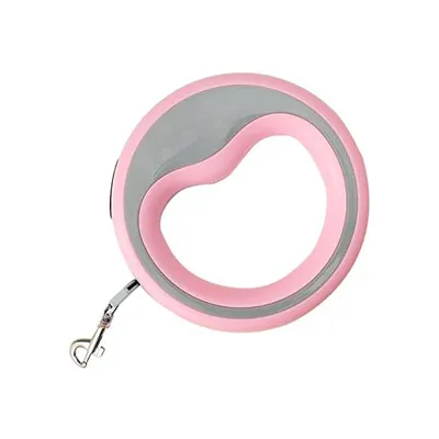 Laisse rétractable pour chien de 2,5 m, laisse de marche à 360°