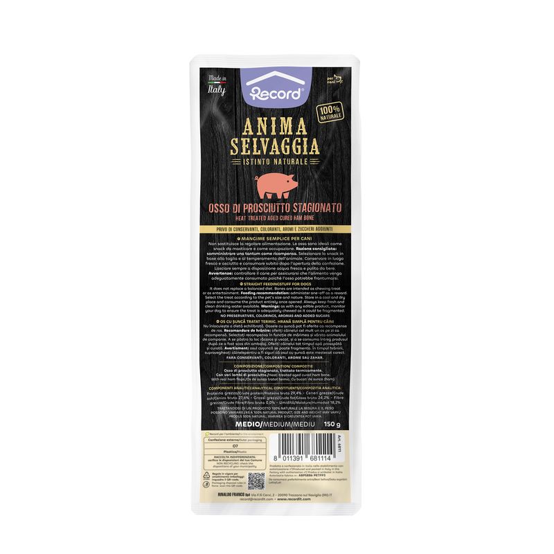 Record Os pour chiens - Os de jambon