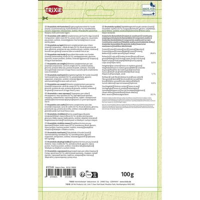 friandises Os snack enrobé de viande de lapin 100 g pour chien