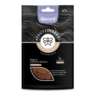 Record - Snacks Naturels pour Chiens "Proteinsect"