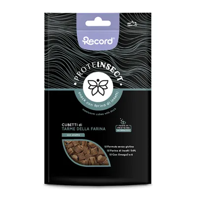Record - Snacks Naturels pour Chiens "Proteinsect"