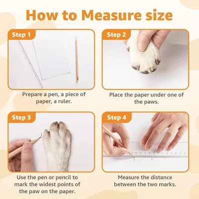 Qinhul Chaussettes antidérapantes pour chien