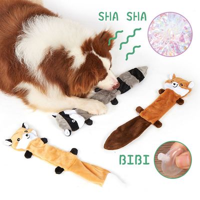 Jouets couineurs pour chiens non rembourrés
