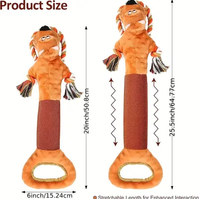 Jouets en peluche couineurs pour chiens avec papier froissé