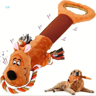 Jouets en peluche couineurs pour chiens avec papier froissé