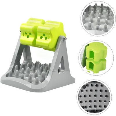 KPYTE Jouet pour chien qui fuit de la nourriture de type rouleau