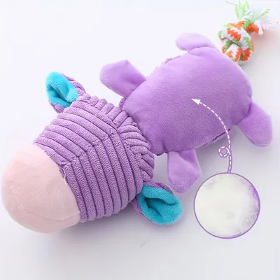 Jouet à mâcher pour chien - Vache violette