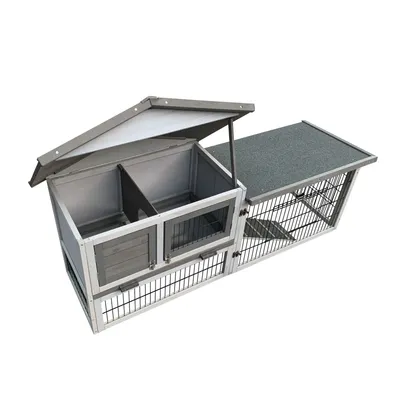 Wiltec Poulailler avec Nichoir, Enclos et Pondoir – 1440 x 525 x 685 mm – e