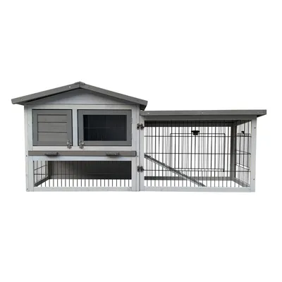 Wiltec Poulailler avec Nichoir, Enclos et Pondoir – 1440 x 525 x 685 mm – e