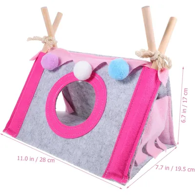 Qinhul Tente cachette pour cochon d'Inde