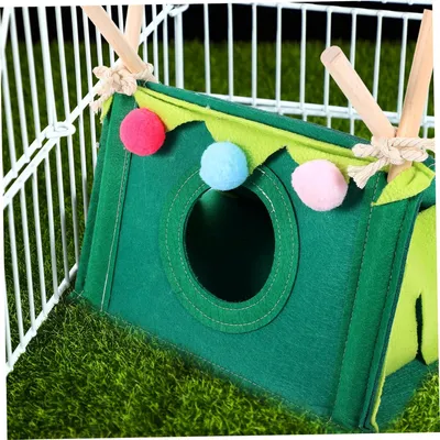 Qinhul Tente cachette pour cochon d'Inde